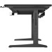 Birou Gaming Genesis Holm Modular 140, 140x75cm, înălțime reglabilă 70-90cm, iluminare LED RGB, MDF si otel, negru Birou Gaming Genesis Holm Modular 140, 140x75cm, înălțime reglabilă 70-90cm, iluminare LED RGB, MDF si otel, negru