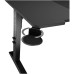 Birou Gaming Genesis Holm Modular 160, 160x75cm, înălțime reglabilă 70-90cm, iluminare LED RGB, MDF si otel, negru Birou Gaming Genesis Holm Modular 160, 160x75cm, înălțime reglabilă 70-90cm, iluminare LED RGB, MDF si otel, negru