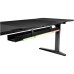 Birou Gaming Genesis Holm Modular 180, 180x75cm, înălțime reglabilă 70-90cm, iluminare LED RGB, MDF si otel, negru Birou Gaming Genesis Holm Modular 180, 180x75cm, înălțime reglabilă 70-90cm, iluminare LED RGB, MDF si otel, negru