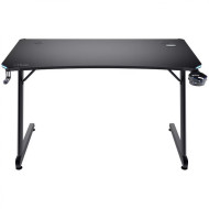 Birou Gaming TRUST GXT 709 Luminus RGB, 120x60x74cm, blat din lemn, cadru din otel, suporturi pentru accesoriil, negru Birou Gaming TRUST GXT 709 Luminus RGB, 120x60x74cm, blat din lemn, cadru din otel, suporturi pentru accesoriil, negru