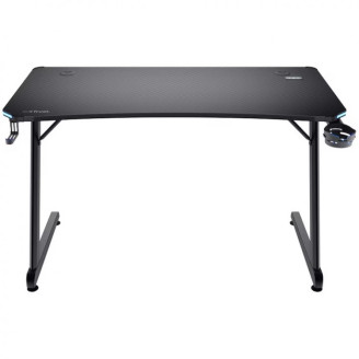 Birou Gaming TRUST GXT 709 Luminus RGB, 120x60x74cm, blat din lemn, cadru din otel, suporturi pentru accesoriil, negru Birou Gaming TRUST GXT 709 Luminus RGB, 120x60x74cm, blat din lemn, cadru din otel, suporturi pentru accesoriil, negru
