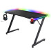 Birou Gaming TRUST GXT 710 Luminus Pro RGB, 120x60x74cm, blat din lemn, cadru din otel, incarcator wireless, suporturi pentru accesorii, negru Birou Gaming TRUST GXT 710 Luminus Pro RGB, 120x60x74cm, blat din lemn, cadru din otel, incarcator wireless, suporturi pentru accesorii, negru