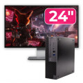 Pachet Calculator Second Hand DELL OptiPlex 3070 SFF, Intel Core i5-9400 2.90-4.10GHz, 8GB DDR4, 256GB SSD + Monitor 24" Pachet Calculator Second Hand DELL OptiPlex 3070 SFF, Intel Core i5-9400 2.90-4.10GHz, 8GB DDR4, 256GB SSD + Monitor 24"