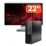 Pachet Calculator Second Hand DELL OptiPlex 3070 SFF, Intel Core i5-8700 3.20-4.60GHz, 8GB DDR4, 256GB SSD + Monitor 22"