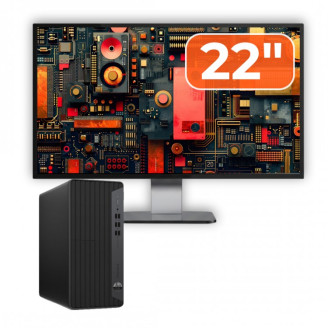 Pachet Calculator Second Hand HP EliteDesk 800 G6 Tower, Intel Core i5-10500, 16GB DDR4, 256GB NVMe SSD + Monitor 22" Pachet Calculator Second Hand HP EliteDesk 800 G6 Tower, Intel Core i5-10500, 16GB DDR4, 256GB NVMe SSD + Monitor 22"