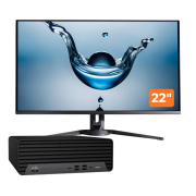 Pachet PC Second Hand HP ProDesk 400 G7 SFF, Intel Core i5-10500 3.10 - 4.50GHz, 8GB DDR4, 256GB NVMe SSD + Monitor 22" Pachet PC Second Hand HP ProDesk 400 G7 SFF, Intel Core i5-10500 3.10 - 4.50GHz, 8GB DDR4, 256GB NVMe SSD + Monitor 22"