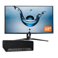 Pachet PC Second Hand HP ProDesk 400 G7 SFF, Intel Core i5-10500 3.10 - 4.50GHz, 8GB DDR4, 256GB NVMe SSD + Monitor 22" Pachet PC Second Hand HP ProDesk 400 G7 SFF, Intel Core i5-10500 3.10 - 4.50GHz, 8GB DDR4, 256GB NVMe SSD + Monitor 22"