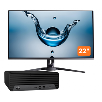 Pachet PC Second Hand HP ProDesk 400 G7 SFF, Intel Core i5-10500 3.10 - 4.50GHz, 8GB DDR4, 256GB NVMe SSD + Monitor 22" Pachet PC Second Hand HP ProDesk 400 G7 SFF, Intel Core i5-10500 3.10 - 4.50GHz, 8GB DDR4, 256GB NVMe SSD + Monitor 22"
