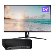 Pachet PC Second Hand HP EliteDesk 800 G6 SFF, Intel Core i5-10500 3.10-4.50GHz, 8GB DDR4, 256GB NVMe SSD + Monitor 24" Pachet PC Second Hand HP EliteDesk 800 G6 SFF, Intel Core i5-10500 3.10-4.50GHz, 8GB DDR4, 256GB NVMe SSD + Monitor 24"